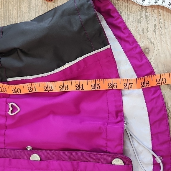 Obermeyer Ridgeline Hydroblock gel Ski Jacket, Purple/Blk, Women's 12 - Picture 15 of 16